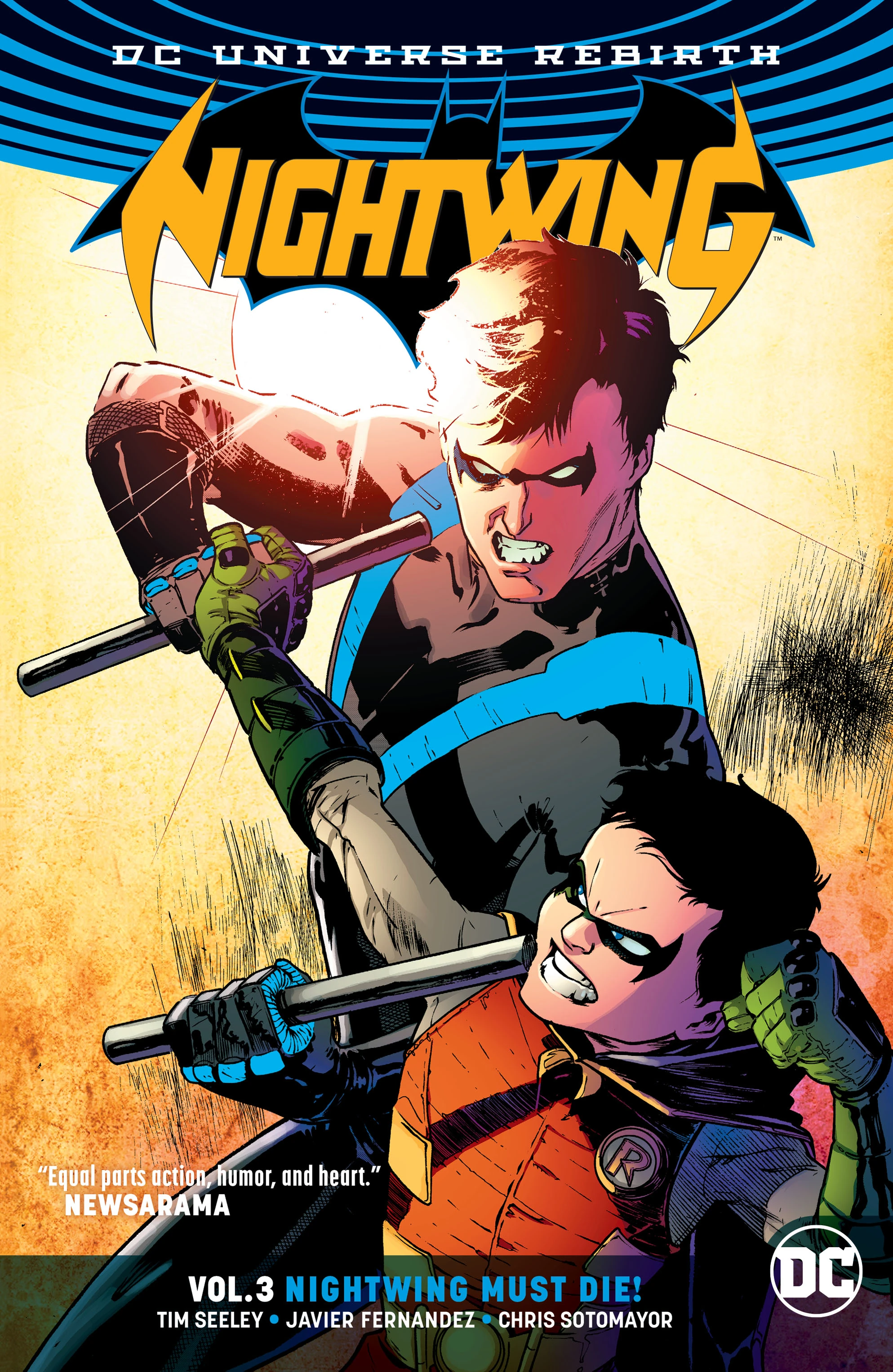 Nightwing Vol. 3: Nightwing Must Die (DC, 2017) cover